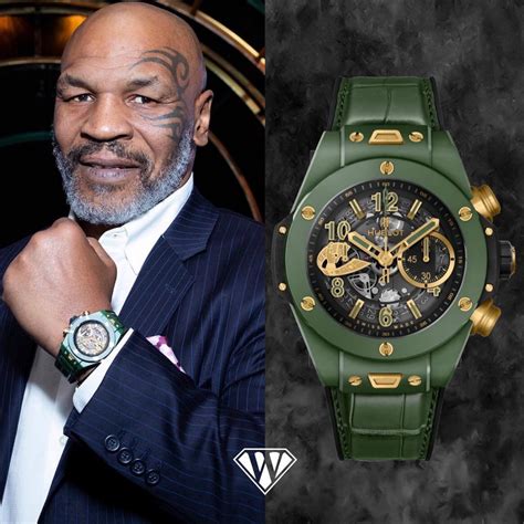 mike tyson hublot|Mike Tyson boxer watch.